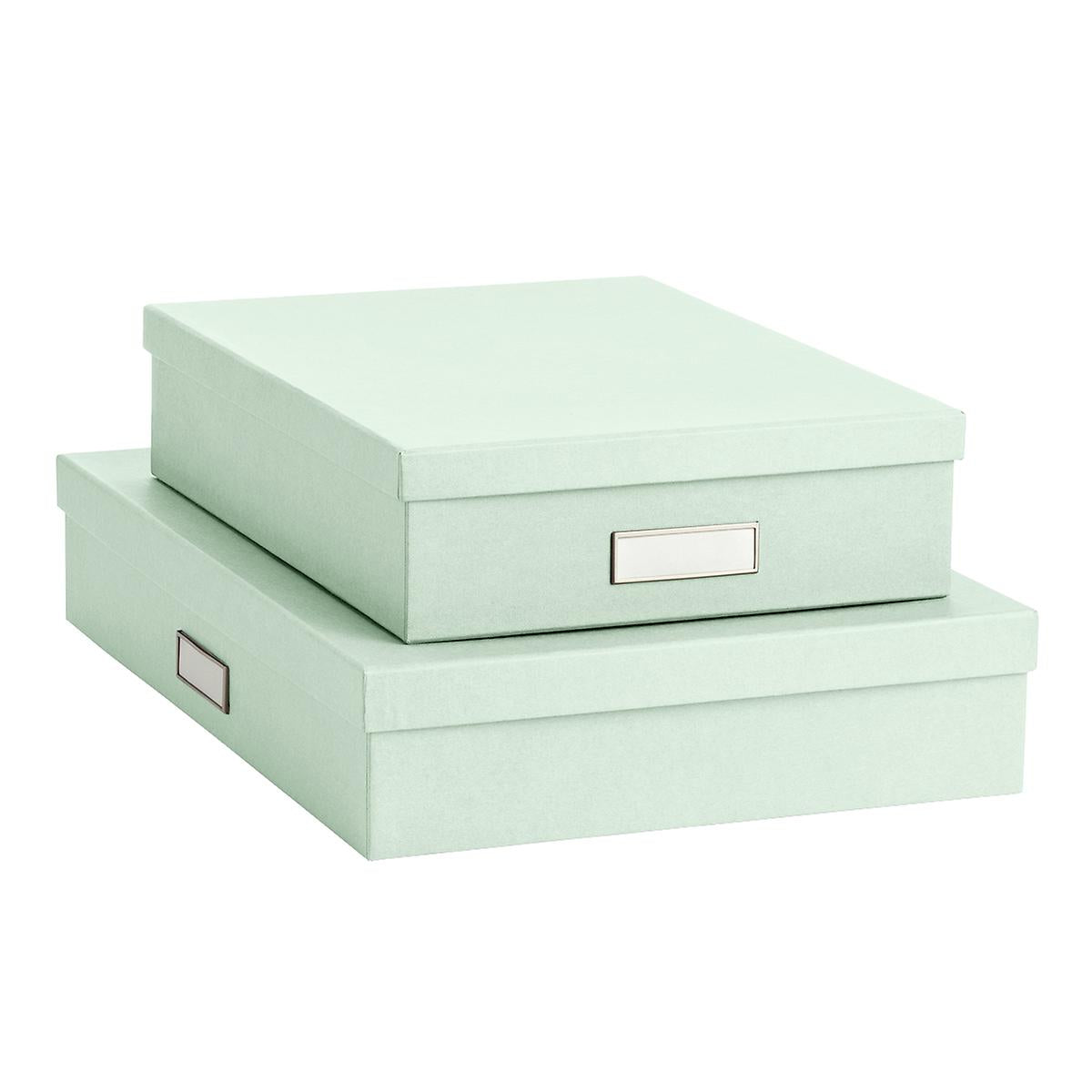 Bigso Mint Stockholm Office Storage Boxes