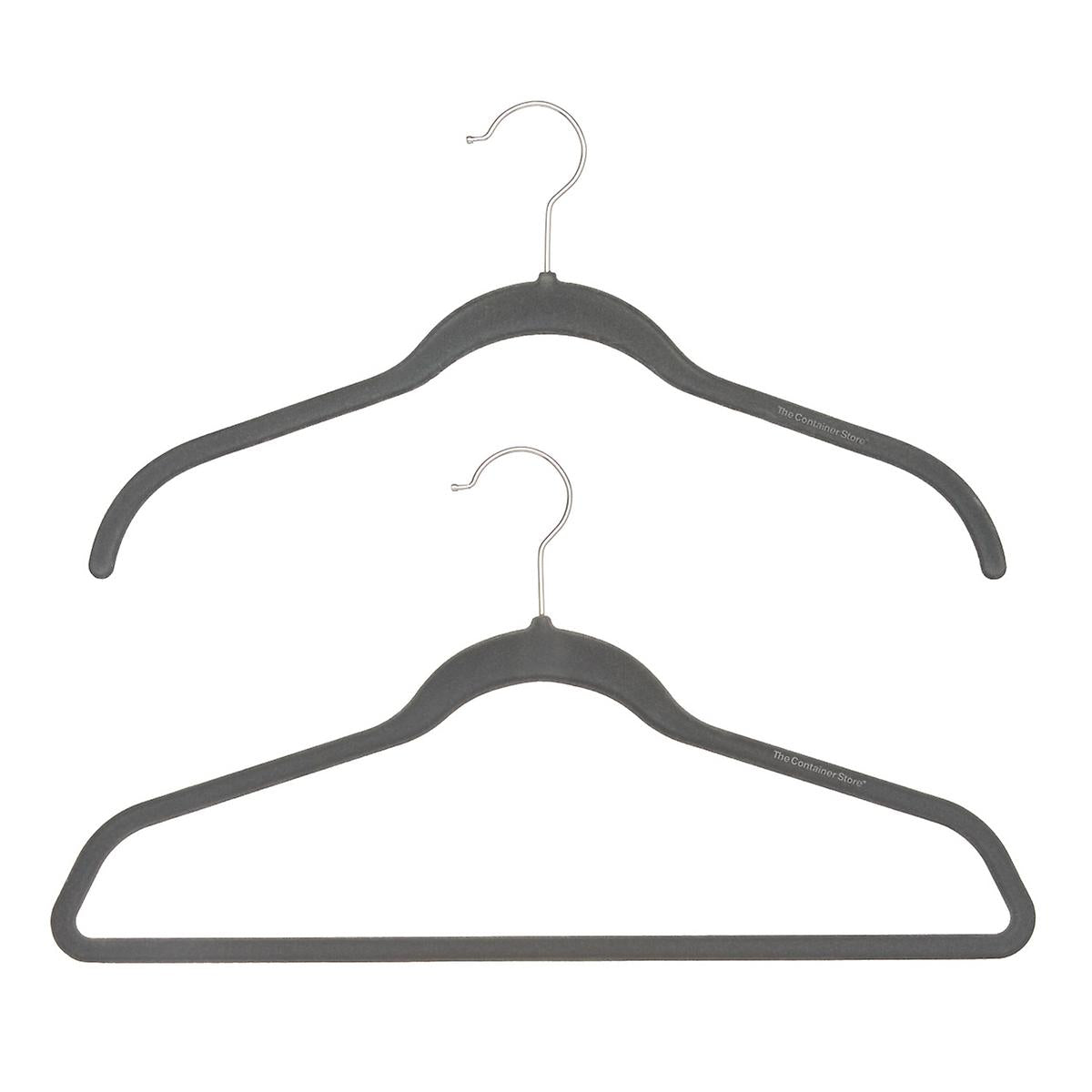 Slate Premium Non-Slip Velvet Hangers