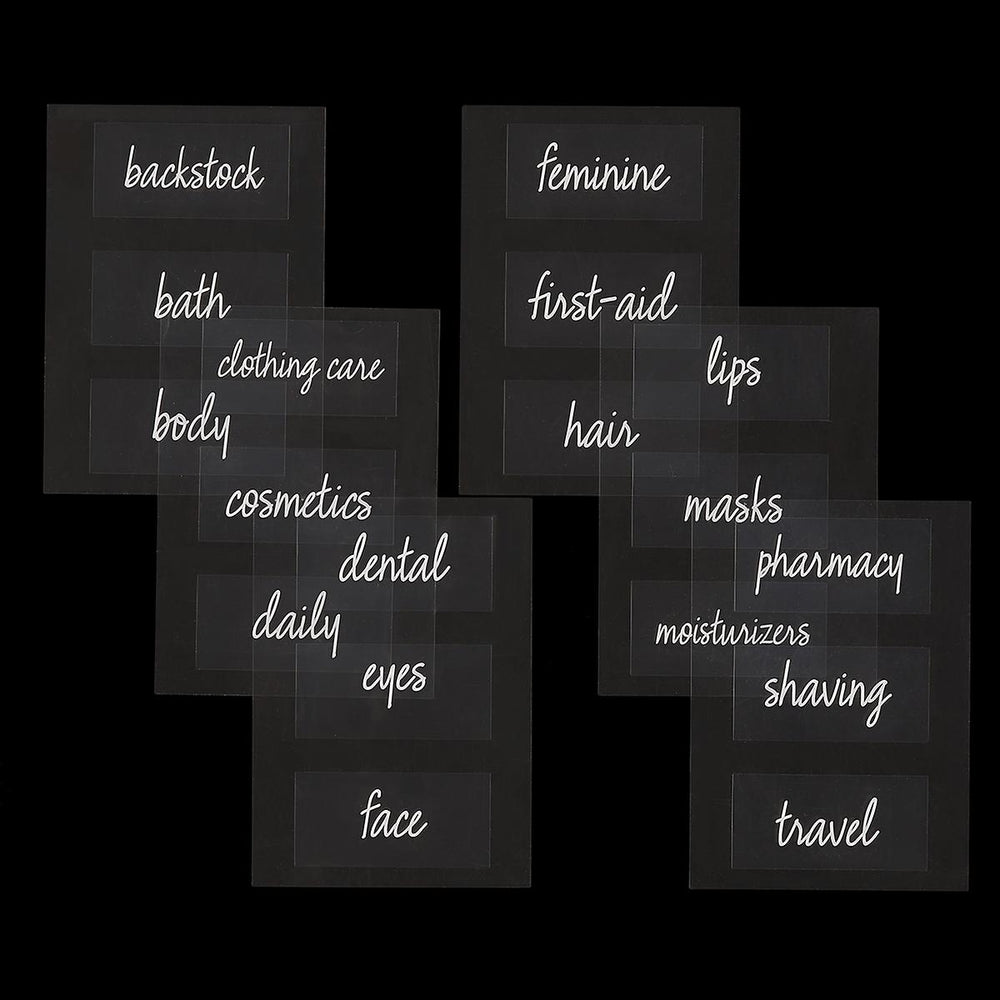 The Home Edit by iDesign Bath Labels