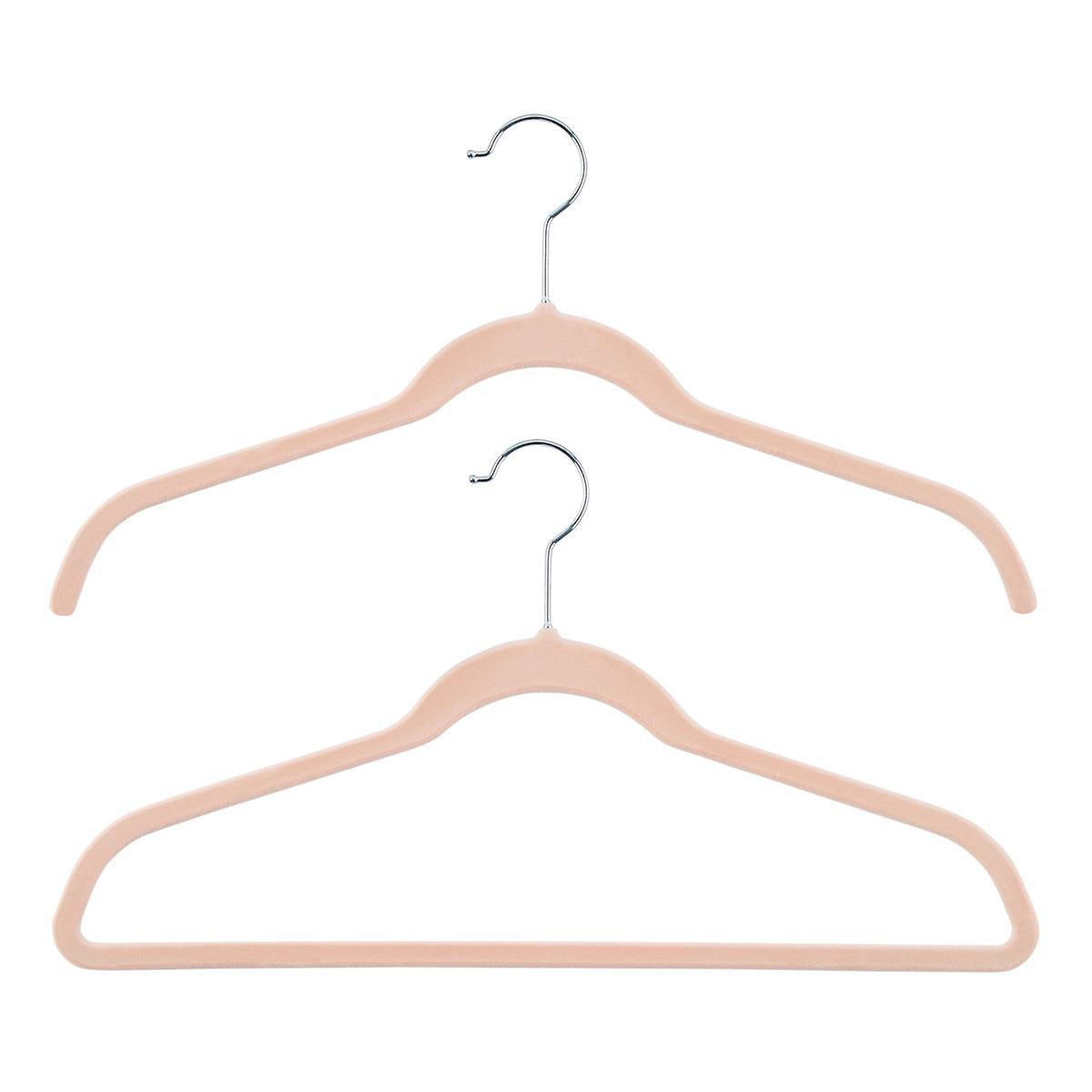 Blush Premium Non-Slip Velvet Hangers