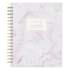 2022-23 Academic Planner Weekly/Monthly Frosted 8"x10" Marbelous