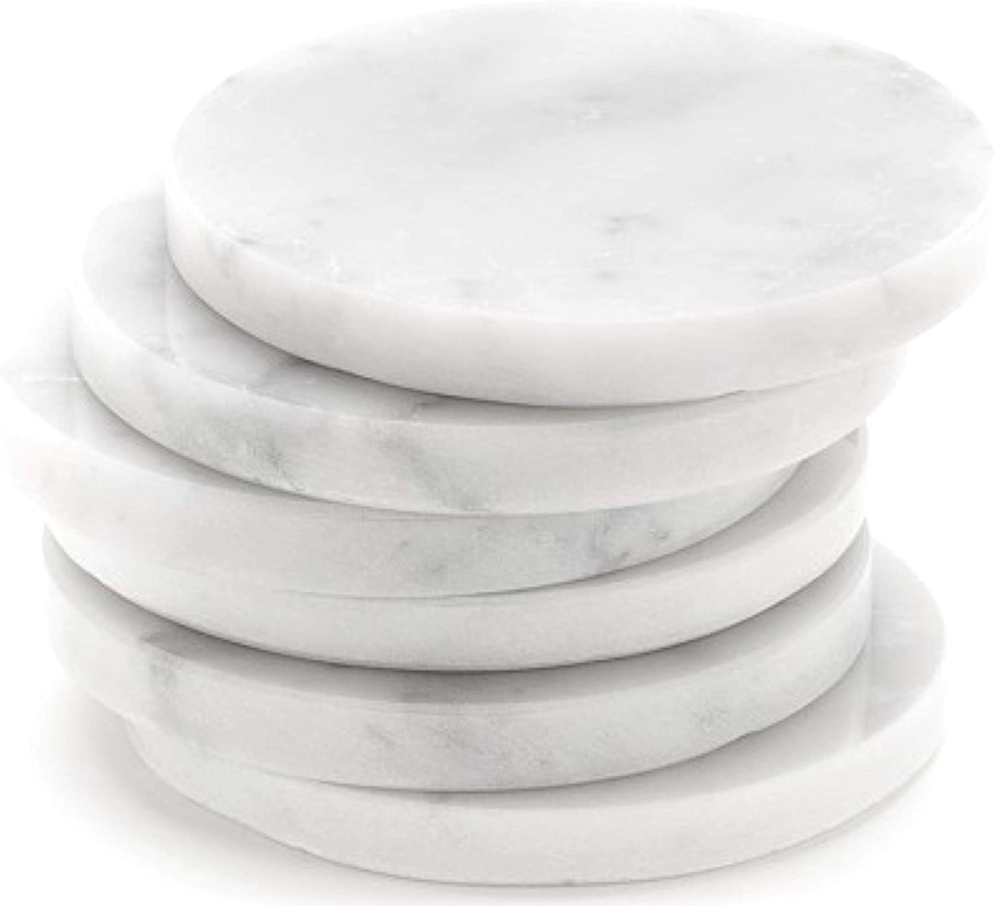 White Marble Stone Coasters