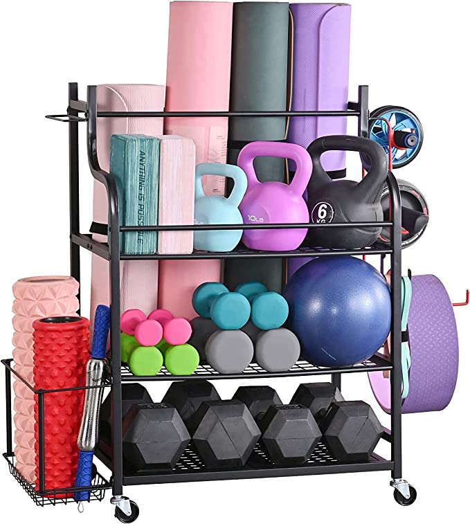 Yoga Mat Storage Racks