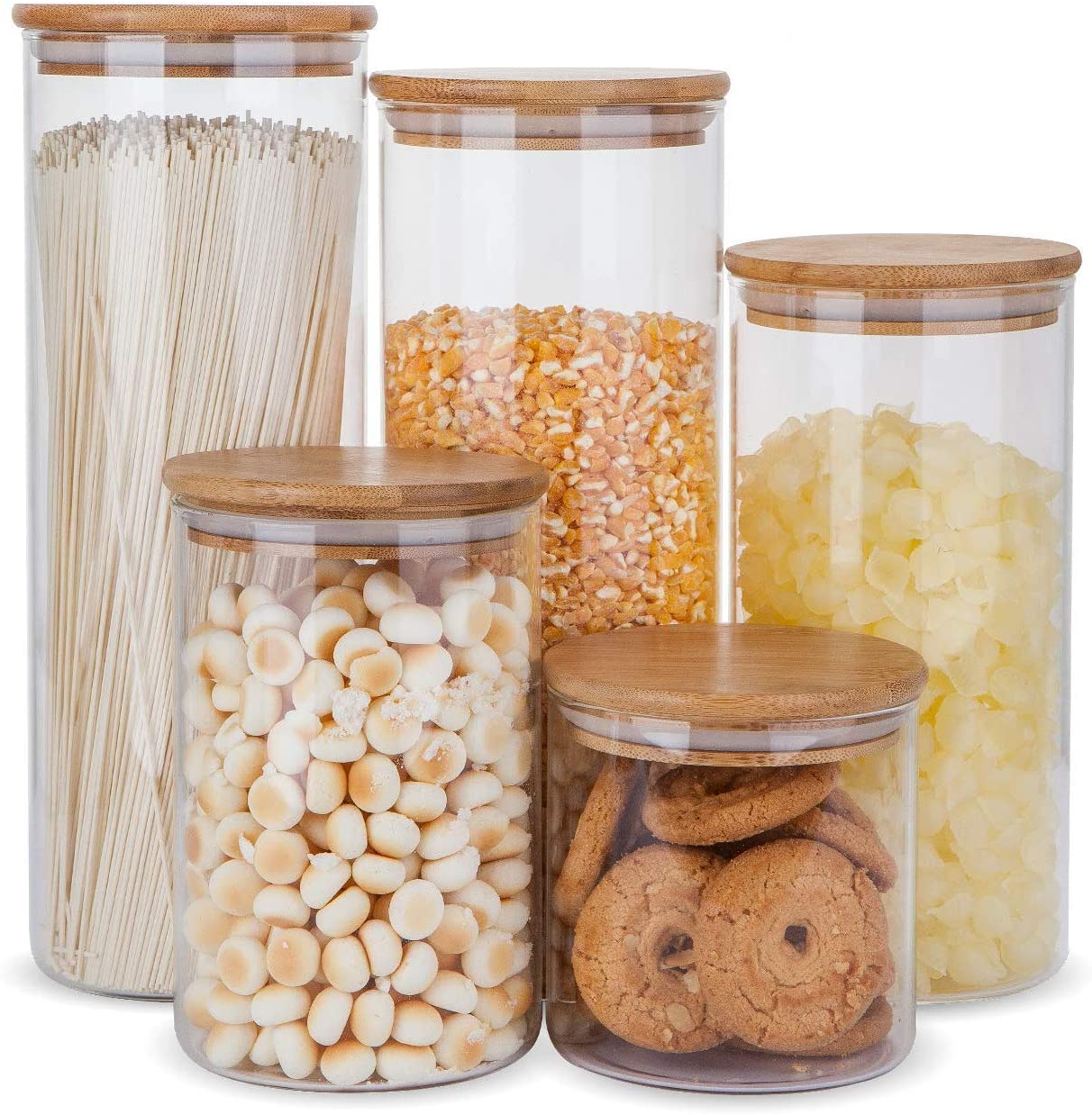 Glass Food Storage Container Set