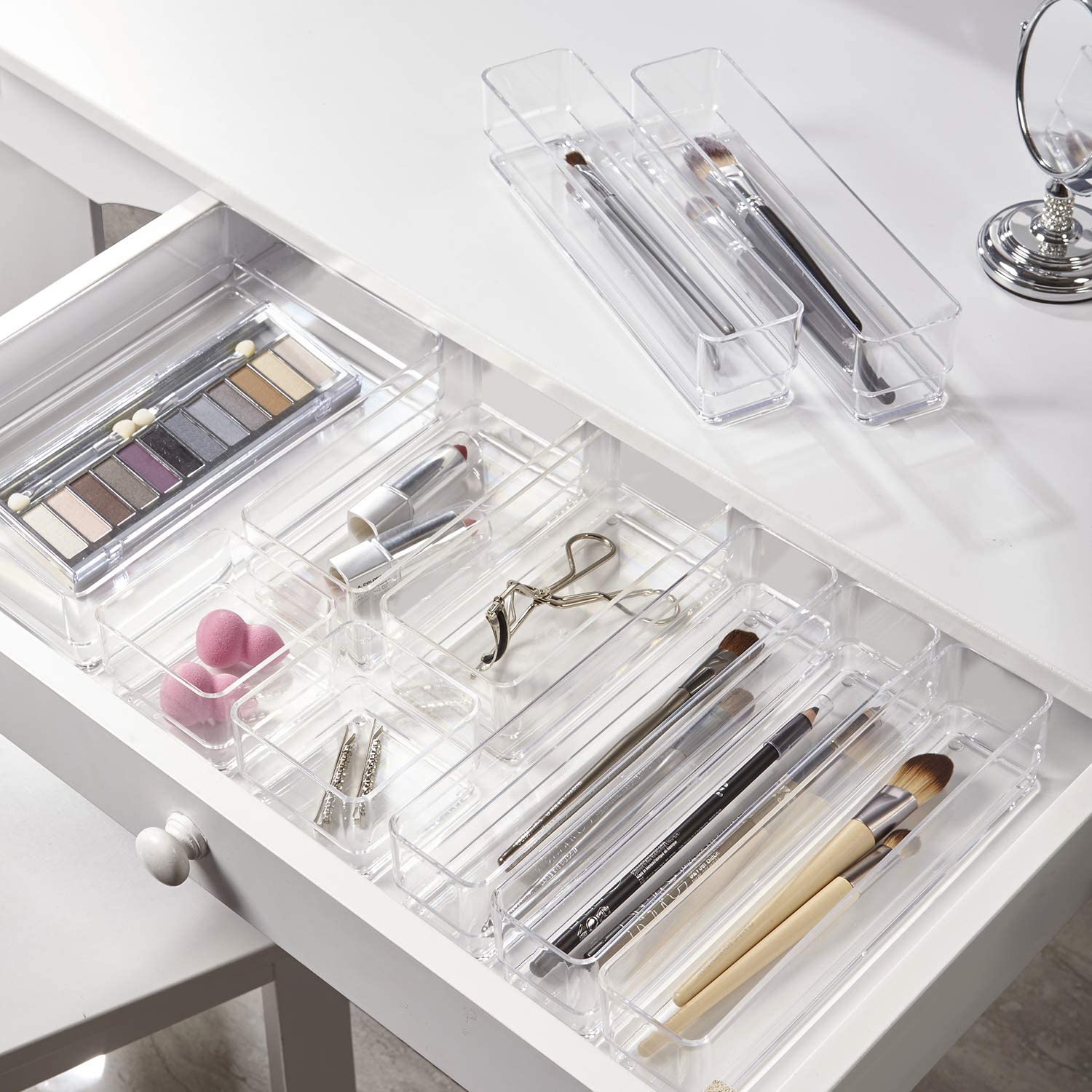 Makeup & Vanity Drawer Organizers - Set of 10 – The Home Edit