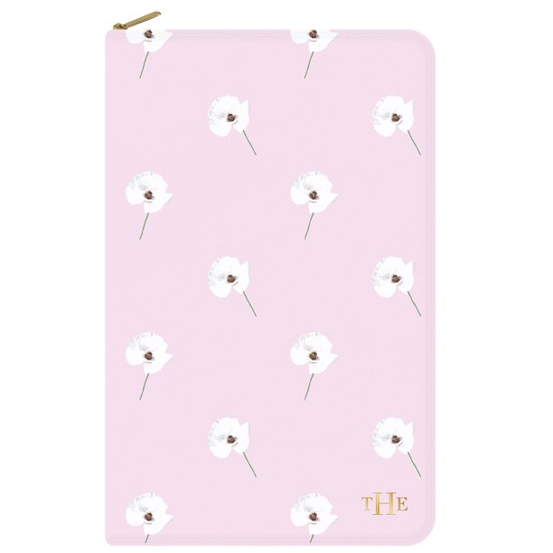 2023 Weekly & Monthly Clutch Planner, Pink Poppies