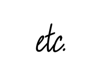 etc.