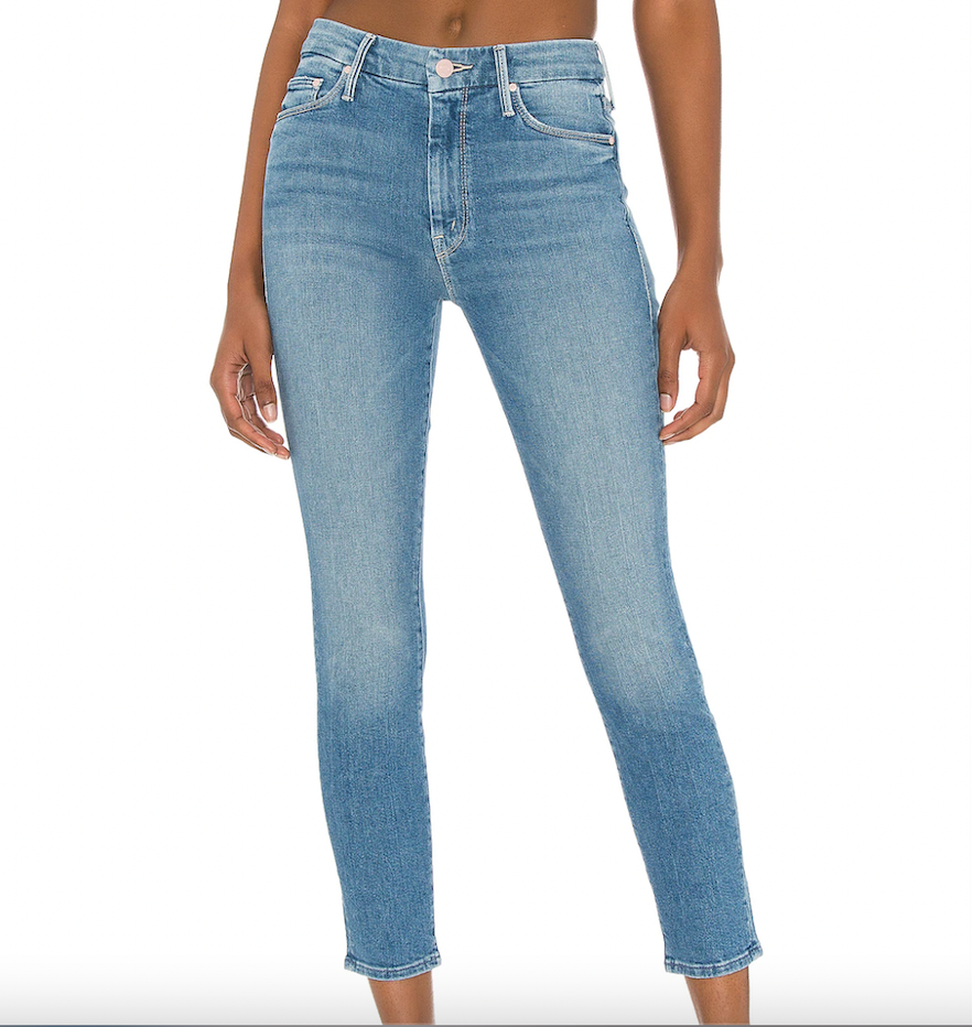 Mother The Looker Crop Jeans