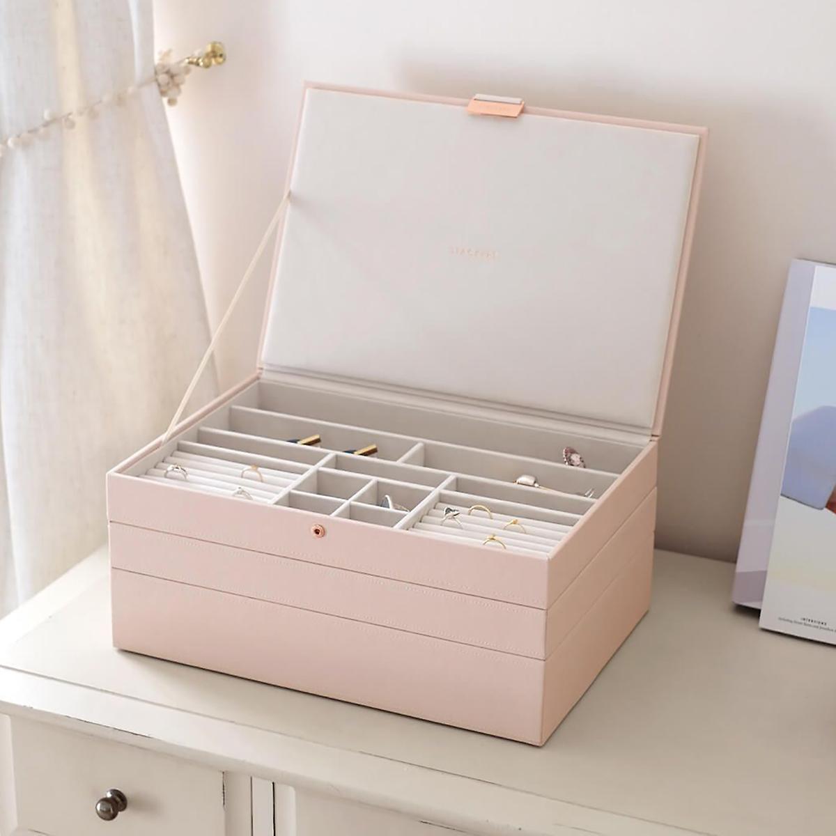Stackers Supersize Jewelry Box – Blush