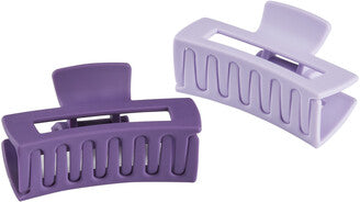 The Home Edit Jaw/Claw Clips in Shades of Light and Dark Purple
