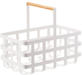 Yamazaki Tosca Storage Basket with Handle